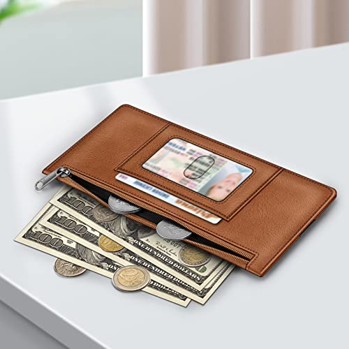 Fintie Slim RFID Blocking Wallet with Zipper Pocket