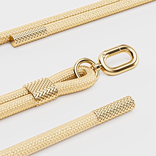 Universal Black+Gold Phone Lanyard 2-Pack (Nylon, Durable, Adjustable)